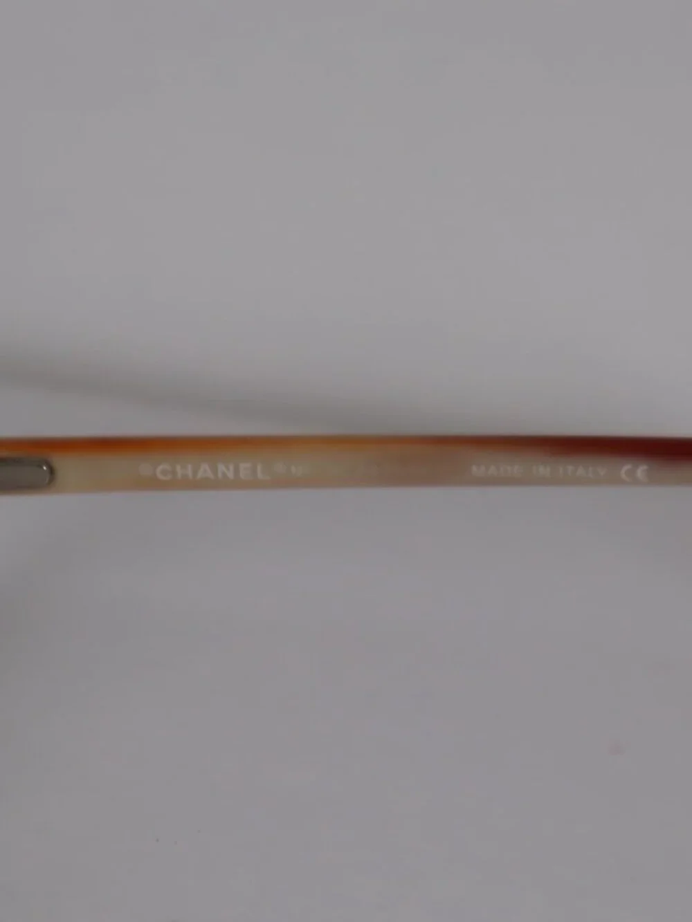 Vintage Chanel 3053 C. 711 Brown Oval CC Logo Eyeglasses Frames 49-17-135mm